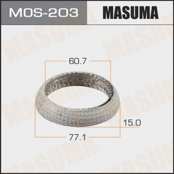 Bague d'étanchéité, tuyau d'échappement MASUMA MOS-203