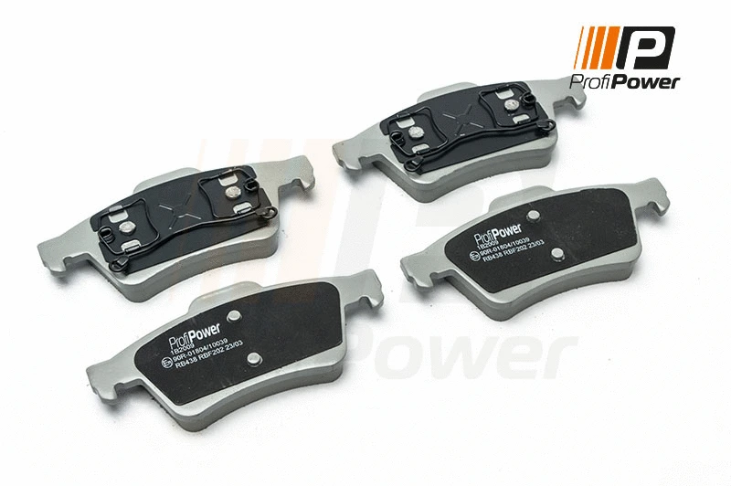 Kit de plaquettes de frein, frein à disque ProfiPower 1B2009