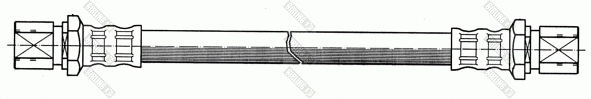 Flexible de frein GIRLING 9001141