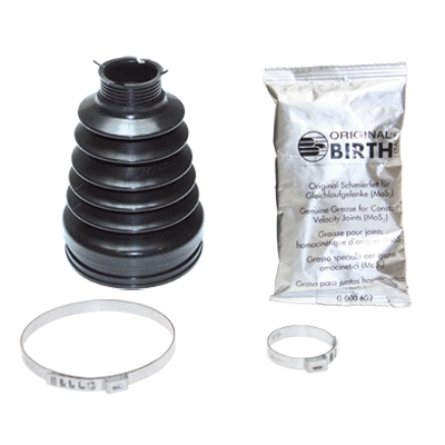 Jeu de joints-soufflets, arbre de commande BIRTH 7629/KM