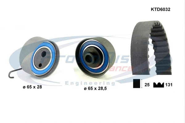 Kit de courroie crantée PROCODIS FRANCE KTD6032