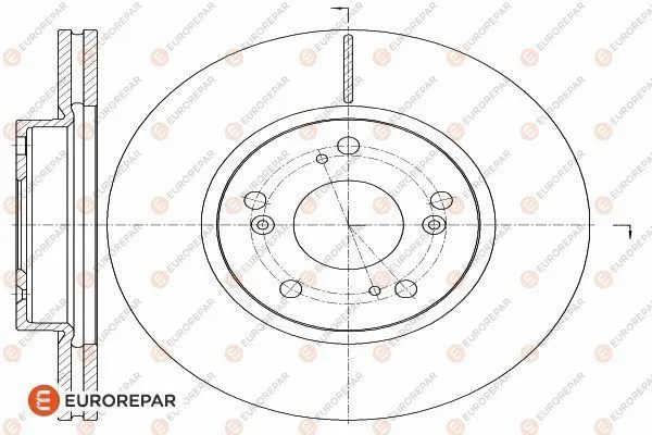 Disque de frein EUROREPAR 1622806780
