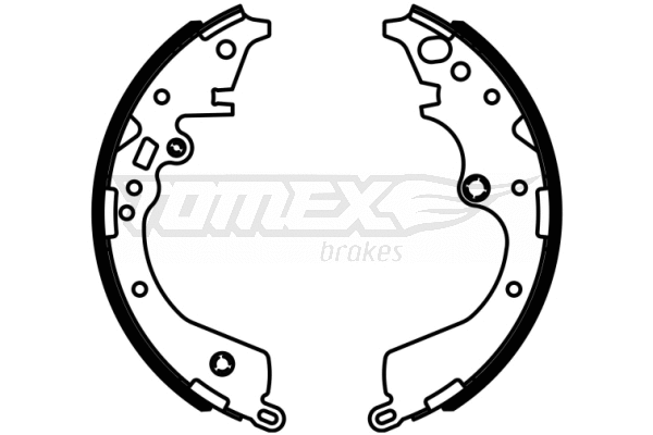 Jeu de mâchoires de frein TOMEX Brakes TX 22-96