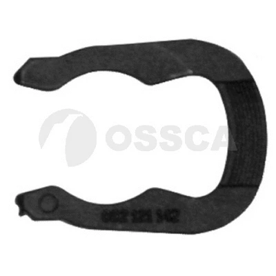 Clip, bouchon pour bride de liquide de refroidissement OSSCA 01229