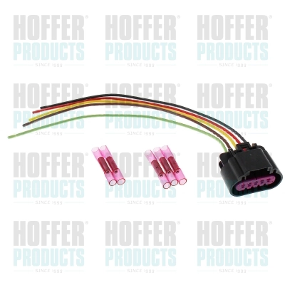 Kit réparation de câble, débitmètre de masse d'air HOFFER 25571