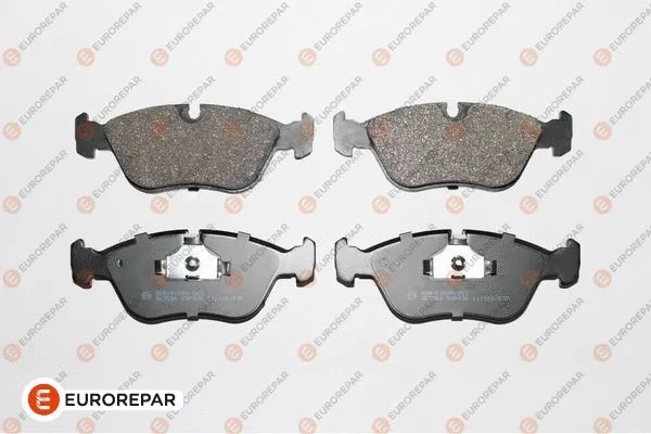 Kit de plaquettes de frein, frein à disque EUROREPAR 1617276880