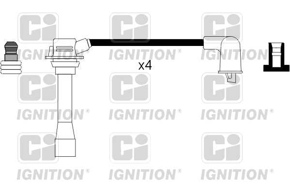 Kit de câbles d'allumage QUINTON HAZELL XC655