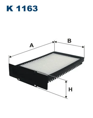 Filtre, air de l'habitacle FILTRON K 1163