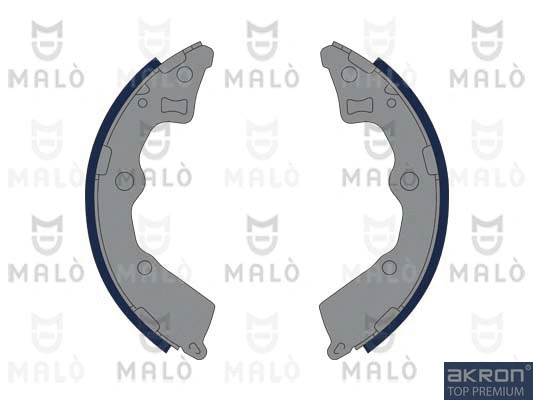 Jeu de mâchoires de frein AKRON-MALÒ 1390208
