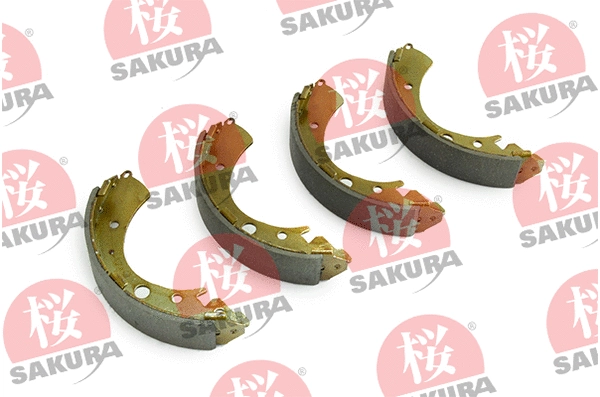 Jeu de mâchoires de frein SAKURA 602-00-6662