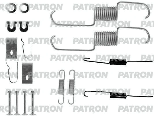 Kit d'accessoires, mâchoire de frein PATRON PSRK0204
