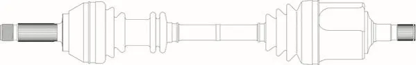 Arbre de transmission GENERAL RICAMBI FI3017