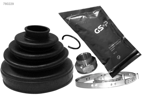 Jeu de joints-soufflets, arbre de commande GSP-BR 780229