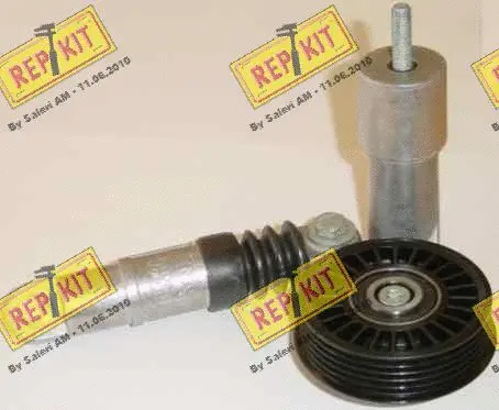 Tendeur de courroie, courroie trapézoïdale à nervures REPKIT RKT1856