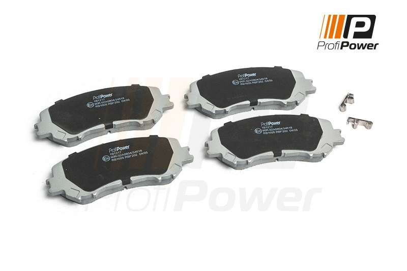Kit de plaquettes de frein, frein à disque ProfiPower 1B1217