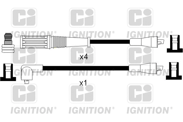 Kit de câbles d'allumage QUINTON HAZELL XC1112