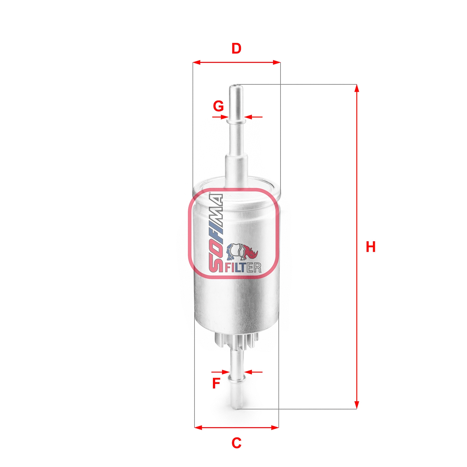 Filtre à carburant SOFIMA S 1844 B