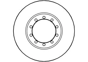 Disque de frein ABTEX BD1356S