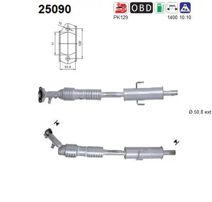 Catalyseur AS 25090