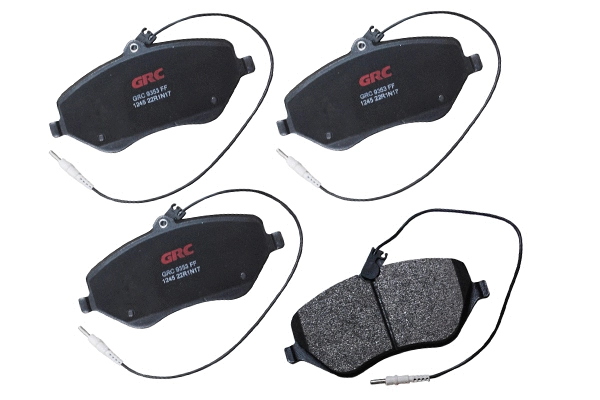 Kit de plaquettes de frein, frein à disque GRC - Ultra Brakes GMD1245