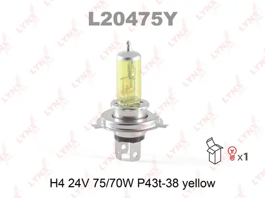 Ampoule, projecteur antibrouillard LYNXAUTO L20475Y