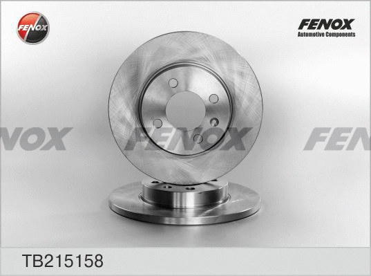Disque de frein FENOX TB215158