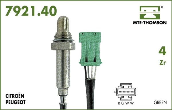 Sonde lambda MTE-THOMSON 7921.40.040