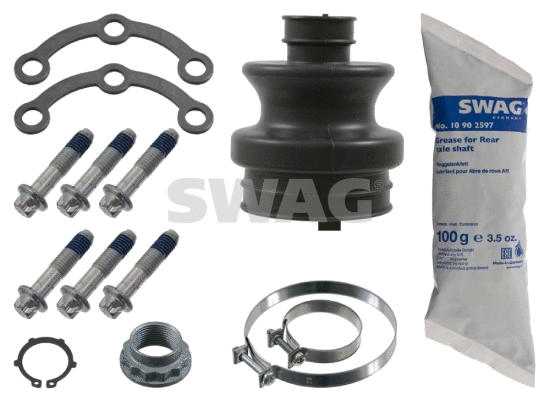 Jeu de joints-soufflets, arbre de commande SWAG 10 90 8481