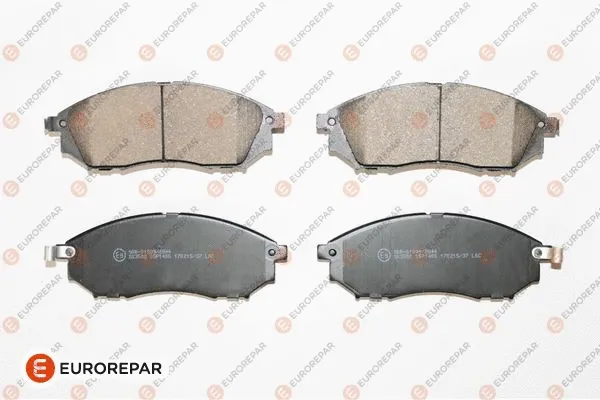 Kit de plaquettes de frein, frein à disque EUROREPAR 1623055380