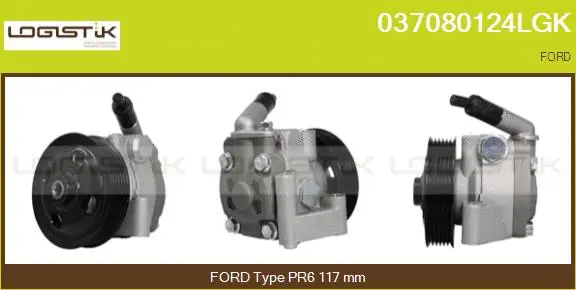 Pompe hydraulique, direction LGK 037080124LGK