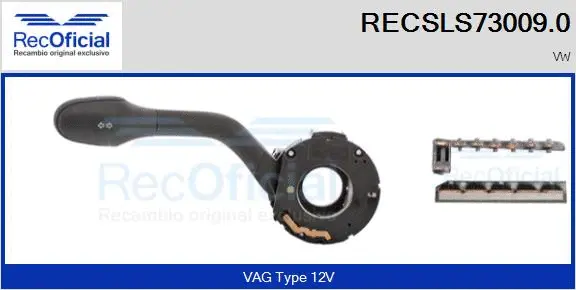 Commutateur de colonne de direction RECOFICIAL RECSLS73009.0