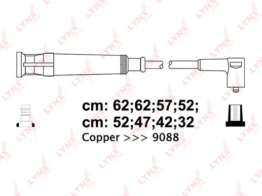 Kit de câbles d'allumage LYNXAUTO SPC1011