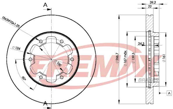 Disque de frein FREMAX BD-3501