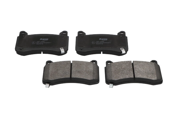 Kit de plaquettes de frein, frein à disque KAVO PARTS KBP-10068