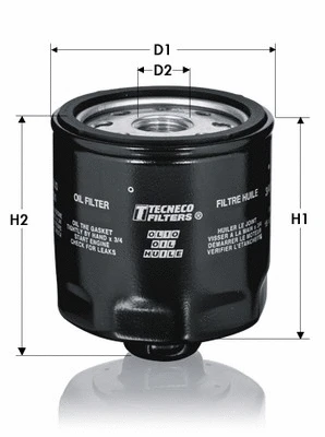 Filtre à huile TECNECO FILTERS OL131