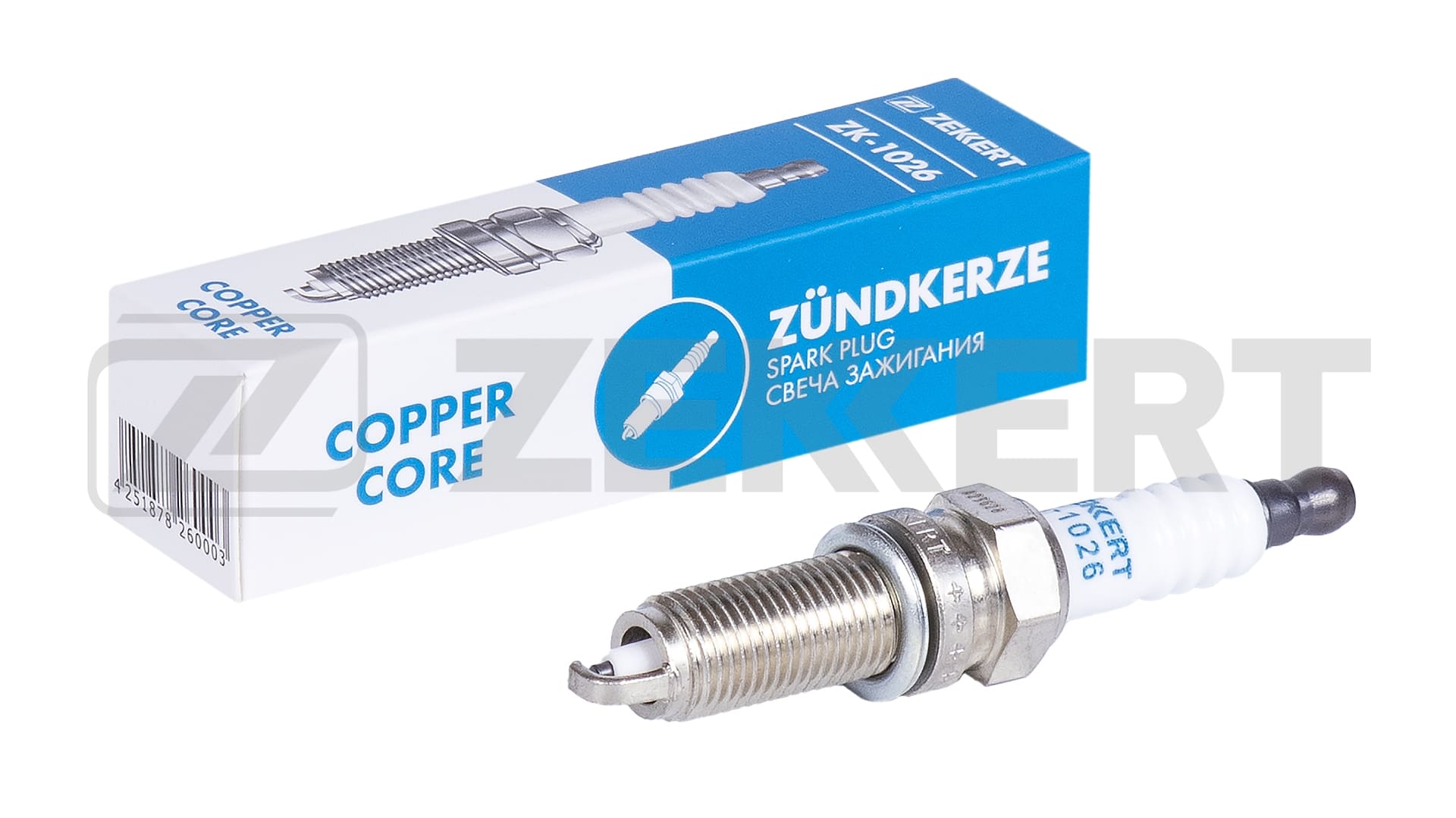 Bougie d'allumage ZEKKERT ZK-1026