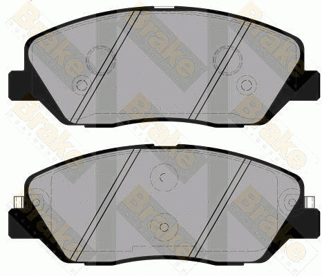 Kit de plaquettes de frein, frein à disque Brake ENGINEERING PA1770