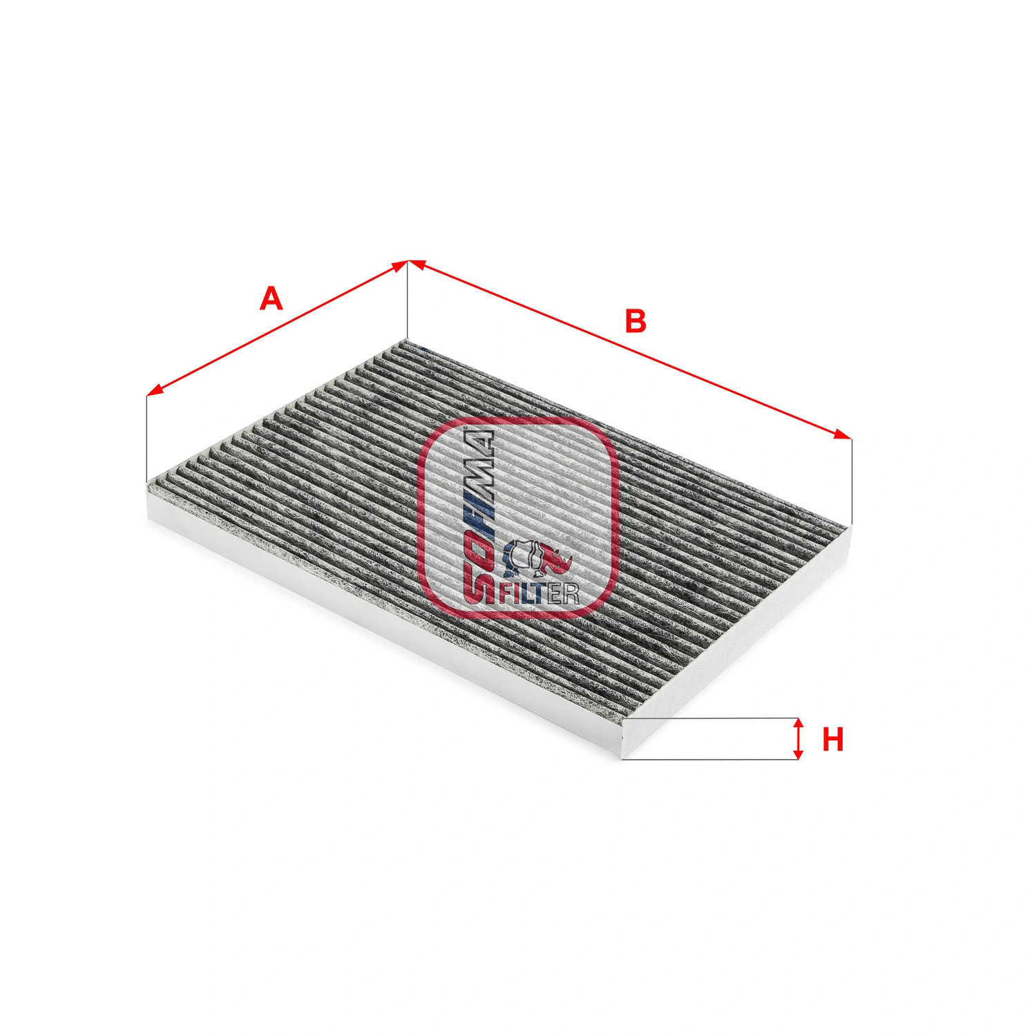 Filtre, air de l'habitacle SOFIMA S 4268 CA