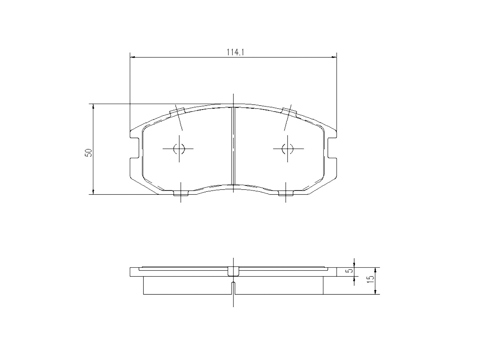 Kit de plaquettes de frein, frein à disque A.Z. Meisterteile AZMT-44-022-1391