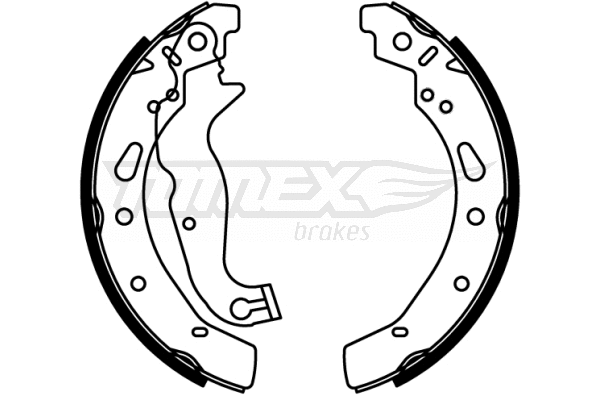 Jeu de mâchoires de frein TOMEX Brakes TX 22-80