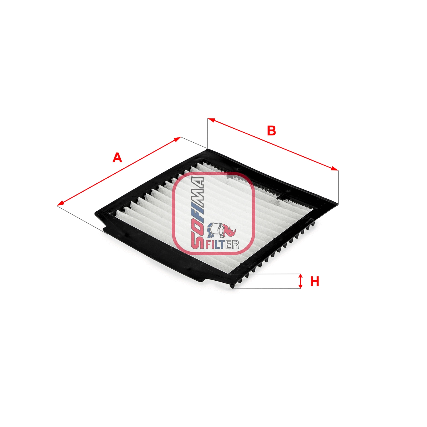Filtre, air de l'habitacle SOFIMA S 3316 C