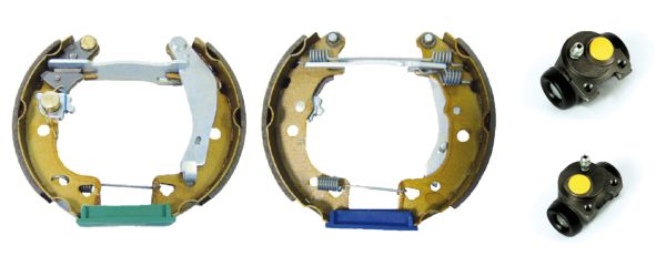 Jeu de mâchoires de frein TECDRIVE TKF0004