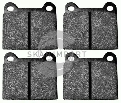 Kit de plaquettes de frein, frein à disque SKANIMPORT BB 702