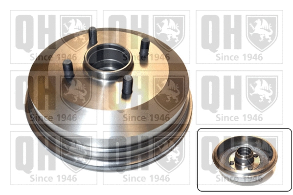 Tambour de frein QUINTON HAZELL BDR190