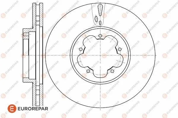 Disque de frein EUROREPAR 1618889280