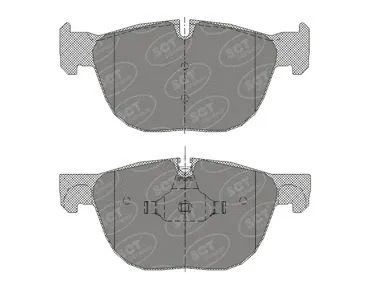 Kit de plaquettes de frein, frein à disque SCT - MANNOL SP 356 PR