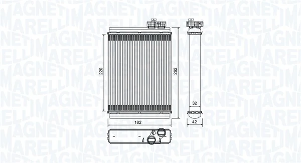 Système de chauffage MAGNETI MARELLI 350218471000