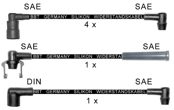 Kit de câbles d'allumage BBT ZK0149