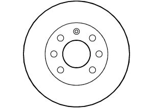 Disque de frein ABTEX BD235V