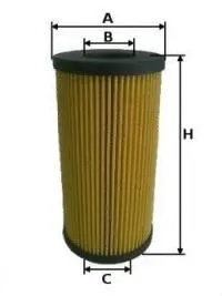 Filtre à huile UNIFLUX FILTERS XOE73
